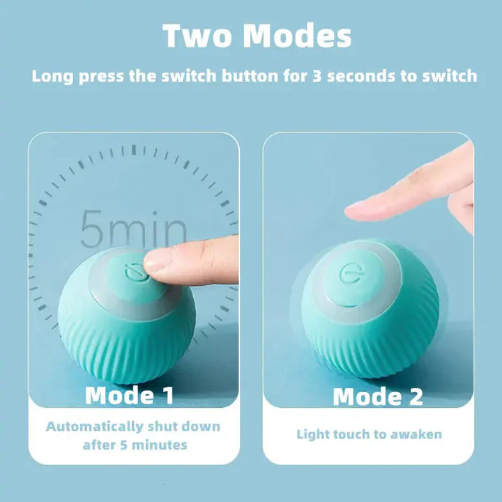 Smart Cat Ball Toys – Interactive Automatic Rolling Ball