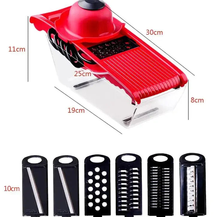 Multifunctional 6-in-1 Kitchen Slicer & Chopper | ALS Impulso Store