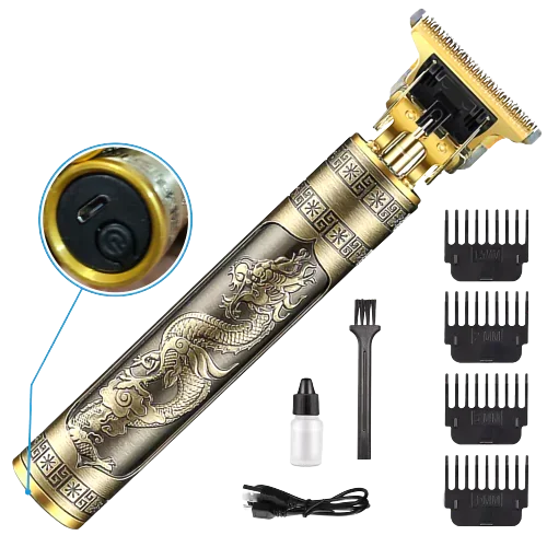 USB Vintage Electric Hair Trimmer Professional